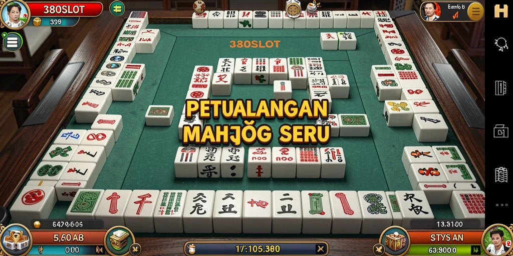 Tampilan gameplay seru dari 380SLOT Mahjong