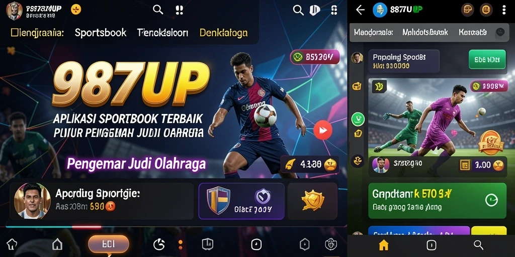 Tampilan gameplay menarik dari aplikasi Sportsbook 987UP.