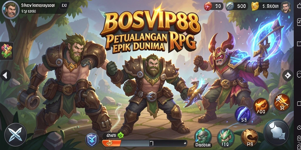 Tampilan gameplay BOSVIP88 yang menawan dan mendebarkan.