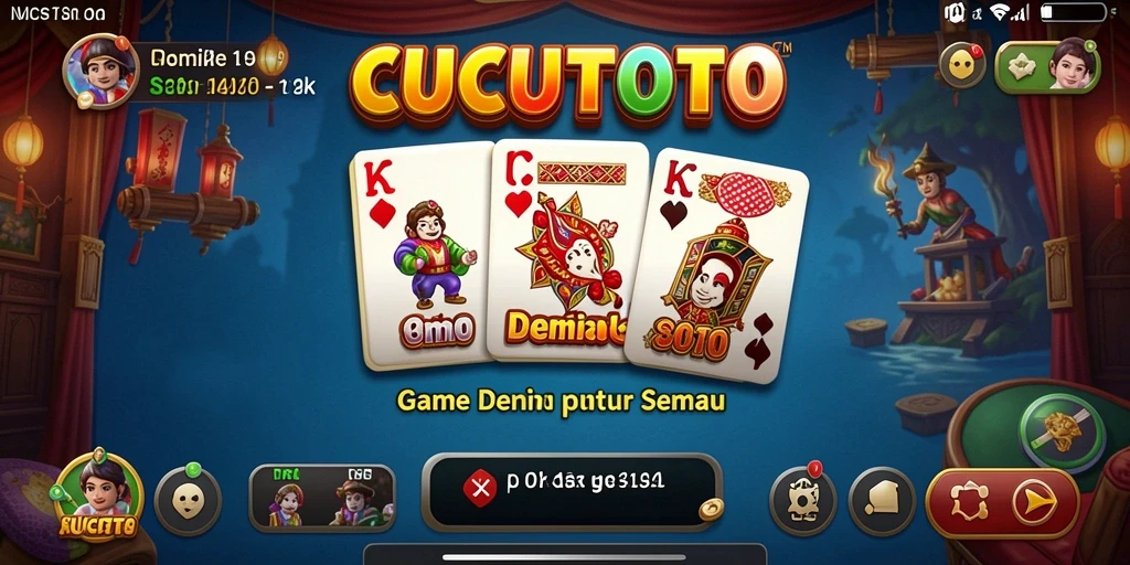 Gameplay seru dan kompetitif di CUCUTOTO.