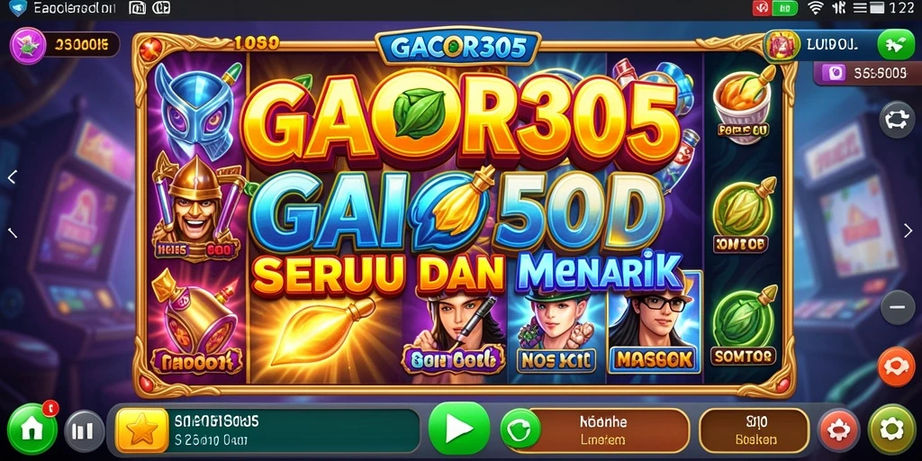 Tampilan menarik dari gameplay GACOR305 yang mengasyikkan.