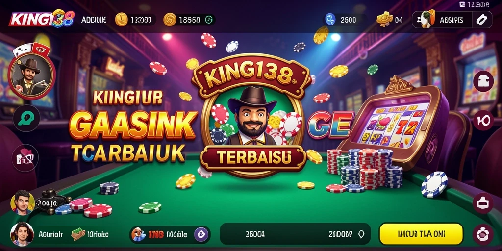 Tampilan gameplay Kasino yang mengasyikkan di KING138.