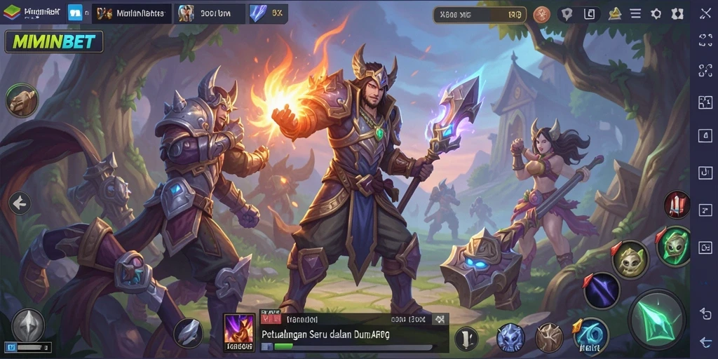 Gameplay MIMINBET yang seru dan menegangkan.