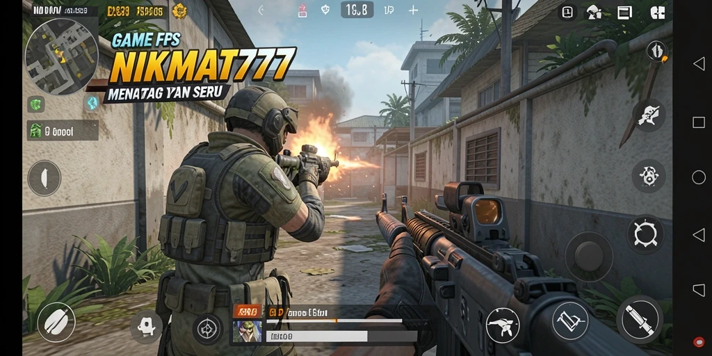 Tampilan gameplay seru dan mendebarkan dari NIKMAT777.
