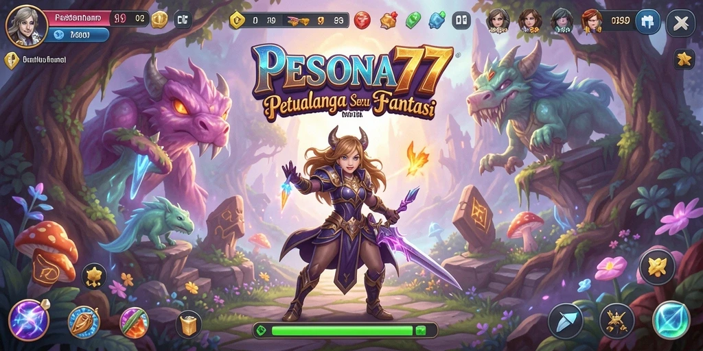 Tampilan menarik dari gameplay PESONA77 yang penuh petualangan.