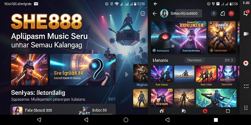 Tampilan gameplay SHE888 yang penuh warna dan interaktif.