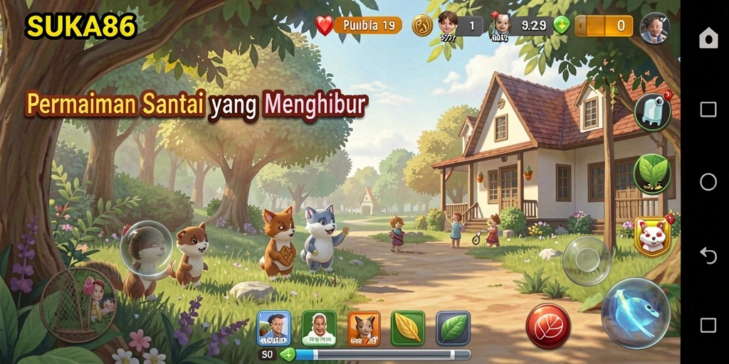 Screenshot gameplay <strong>SUKA86</strong> menunjukkan momen seru dan grafis yang menarik.