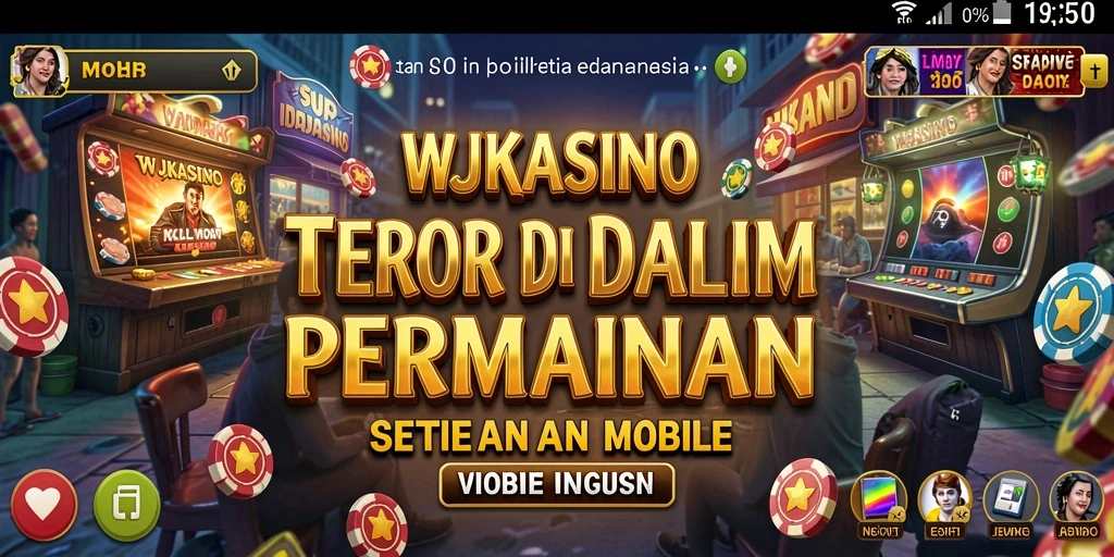 Gameplay WJKASINO menakutkan dengan suasana mencekam.