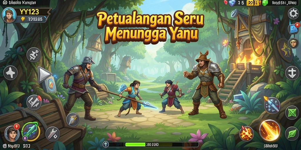 Gameplay seru dalam petualangan penuh tantangan di YY123.